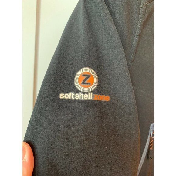 Lowe Alpine Titanium Soft Shell Zone Womens Hooded Jacket Black Size M - Picture 4 of 10